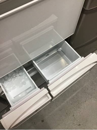 ●販売終了●※値下げしました※冷蔵庫５ドア　自動製氷有　TOSHIBA 411L 2018年製　中古品