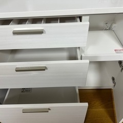 ニトリ　キッチンボード　幅100センチの画像