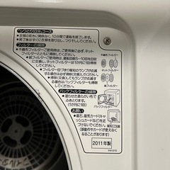 【引渡し決定】12月21日夕方としお様引き取り　パナソニック洗濯機＆乾燥機セットの画像