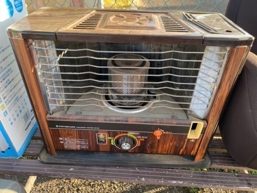 トヨクニ　開放式石油ストーブ　【未清掃品】          387