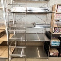 受付終了 無印良品 ステンレスユニットシェルフ 大