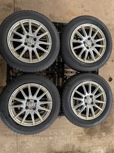 ヨコハマスタッドレスタイヤホイール付き4本セット