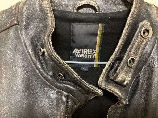 AVIREX シングルライダース　革ジャン