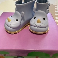 長靴　mini Melissa animallovers　レインシューズの画像