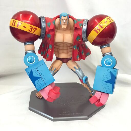 新入荷！！ワンピース　Portrait.Of.Pirates　アーマードフランキー　フィギュア　本体のみ　部品欠品
