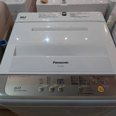 Panasonic／パナソニック　全自動洗濯機　6,0kg　2017年製　NA-F60B10　リサイクルショップ札幌　買取本舗　西野店の画像