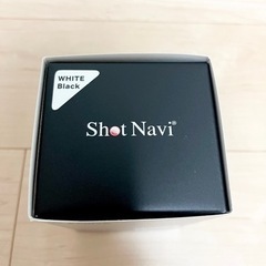 ◼️新品◼️ショットナビ W1 エボルブ ホワイト×ブラック W1 WH×BK