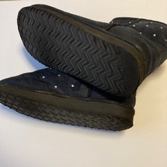 GU ムートンブーツ　ブラック　Mの画像