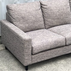 ニトリ　グレー 3人掛けソファ ニトリ ソファー ソファ 3人掛け 電動布張りテーブル付き