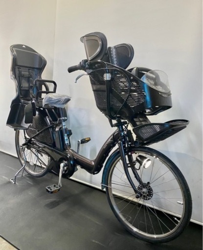 関東全域送料無料 保証付き 電動自転車 ブリヂストン アンジェリーノ 26インチ 3人乗り 8.7ah 茶色