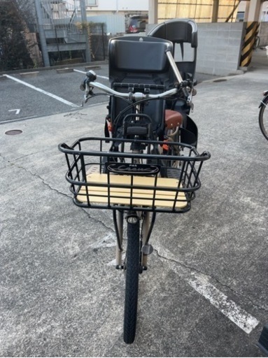 YAMAHA 電動自転車　注:チャイルドシートは後ろのみになります