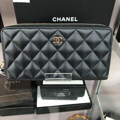 【✨CHANEL 無料買取査定?】CHANEL マトラッセ クラシックロングジップ ウォレット　【リサイクルモールみっけ柏店】