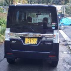 タントカスタムXナビテレビ付きの画像