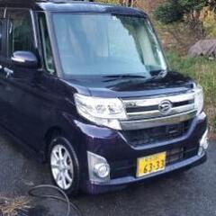 タントカスタムXナビテレビ付き