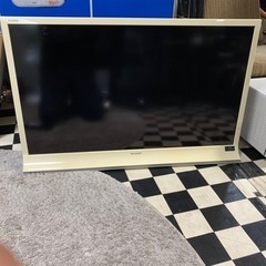 【リサイクルサービス八光　田上店　安心の1か月保証　配達・設置OK】SHARP シャープ　LED AQUOS　LC-40J9-W [40インチ ホワイト系]