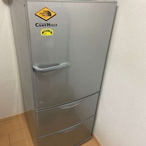 冷蔵庫　グレー