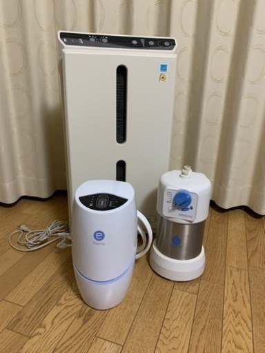 本日最終！10日までに引取りに来れる方のみ！】空気清浄機、浄水器、バスルーム清浄器