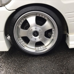 ファブレスpcd100 pcd110マルチ　深リム　希少