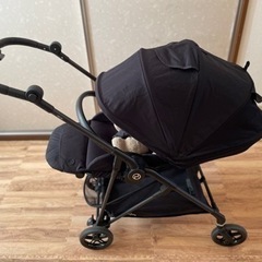 最終値下げ！サイベックス メリオカーボン ブラック ベビーカー