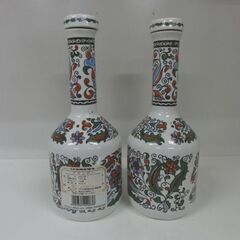METAXA ブランデー 陶器ボトル 空瓶 700mlサイズ 2本セット メタクサ 空ボトル オブジェ インテリア 飲食店 札幌市 中央区の画像