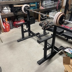 ベンチプレス台　バープレート70kg