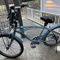 【ビーチクルーザー】KB 6D 24" BATTLESHIPGREY