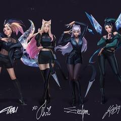 K/DA Kpop コピユニ ダンサー