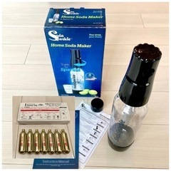 ソーダスパークル 1L スターターキット(中古)  炭酸水メーカ...