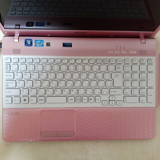 取引中です】SONY VAIO かわいいピンク 高速SSD i5 Wi-Fi カメラ