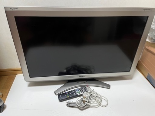 美品 2009年製 SHARP AQUOS 32v型 液晶テレビ【LC-32E6】
