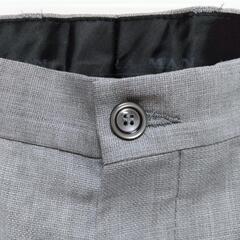 【新品 40%OFF】ZARA MAN メンズ ウール スラックス L ライトグレーの画像