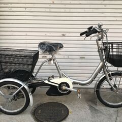 地域限定送料無料 バッテリー新品 ブリヂストン アシスタワゴン 三輪車