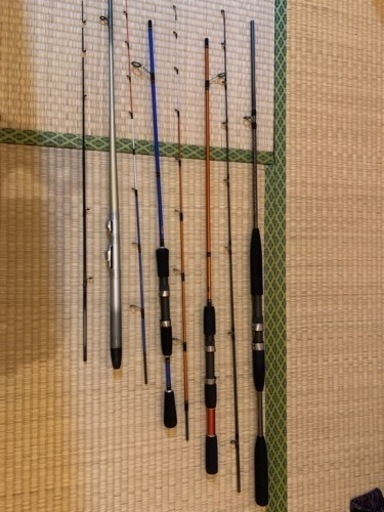 ダイワ　シマノ中古竿　4点