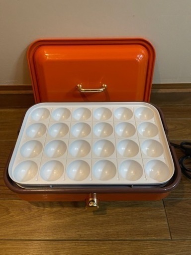 アイリスオーヤマ脱着式たこ焼き器