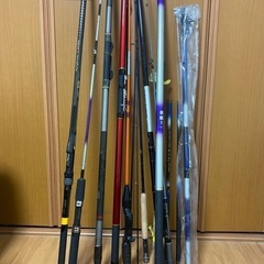 【譲り先決定】釣竿　まとめ売り