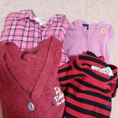 女の子服　上着4枚セット100円
