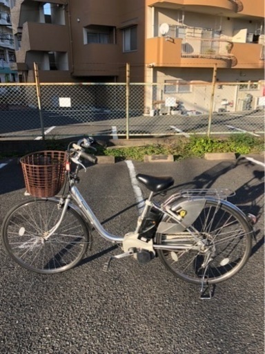 バッテリー交換済み　配送可能　電動アシスト自転車