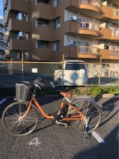 配送可能　電動アシスト自転車　バッテリー交換済み