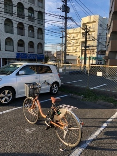 配送可能　電動アシスト自転車　バッテリー交換済み　