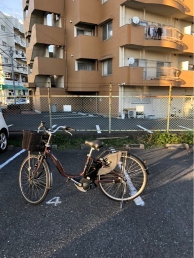 電動アシスト自転車　配達可能　バッテリー交換済み！