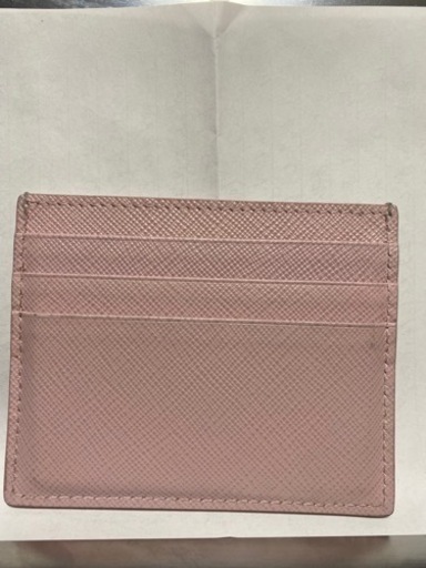PRADA サフィアーノトライアングル　カードホルダー