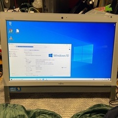 SSD換装済★core i3一体型PC【FUJITSU】FH54...
