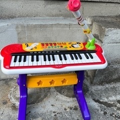マイク付キーボード☆キッズ　椅子なし