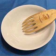 木製サラダサーバー2種未使用の画像