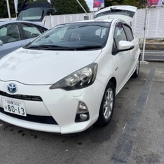 トヨタ アクア 車検付の画像