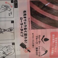 1日だけのヘアカラー剤(ピンク)の画像