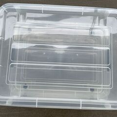 小型フタ付き収納ボックスの画像