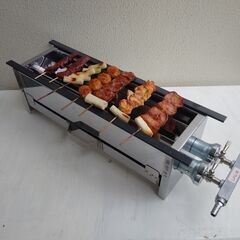 やきとり台 ★ 12500円 ★ 業務用 ★ 焼鳥焼器 ★ みたらし団子 ★ やきとり ★ 牛豚串焼 ★ 祭り ★ ＢＢＱキャンプ ★ 五平餅の画像
