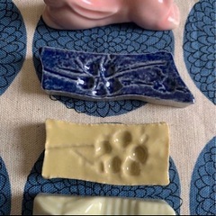 古民家カフェ風　箸置きの画像
