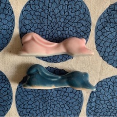 古民家カフェ風　箸置きの画像
